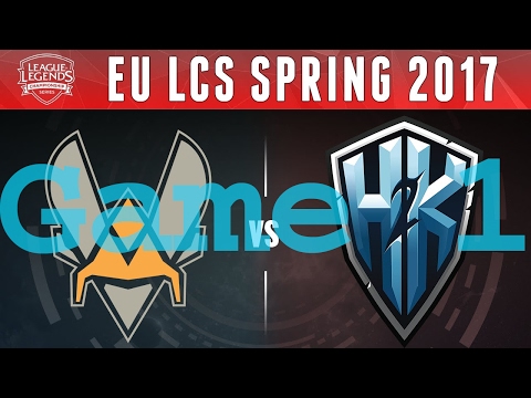 Highlights: EU LCS Spring 2017 - VIT vs H2K Game 1