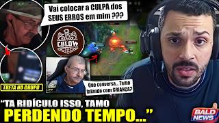 🚨TRETA! Vo Corvo e Dynquedo DESABAFAM sobre BRIGA em TREINO! Jukes pede SOLUÇÃO