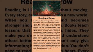 Read And Grow #affirmations #boostyourconfidence #learning #reading #growth #risebeyond