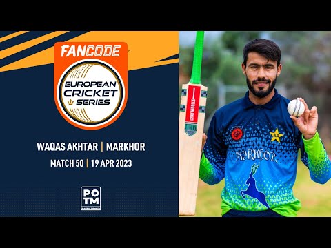 POTM: W.Akhtar - MFL vs MAR | Highlights | FanCode ECS Cyprus | 19 Apr 2023 | ECS23.217