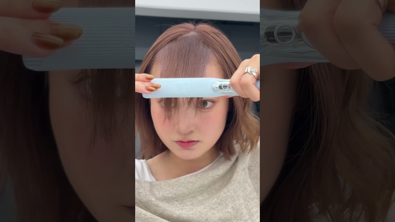 【3COINS】ストレートアイロンで簡単ボブアレンジ🎀