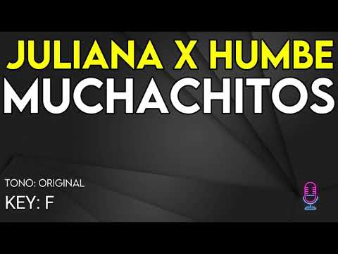 Juliana X Humbe - Muchachitos - Karaoke Instrumental
