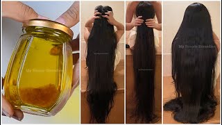 Ayurvedic Secret Recipe To Stop Hair Fall Immediately & Grow Extremely Long Hair  100% Effective