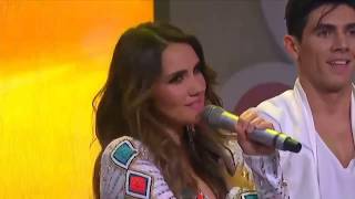 Dulce Maria canta Invencible en Teletón México 2018