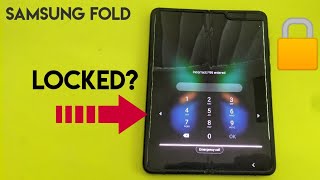 Samsung Fold reset forgot password, pin, screen lock bypass, pattern ...