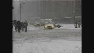 RAW: Footage of the 1996 blizzard
