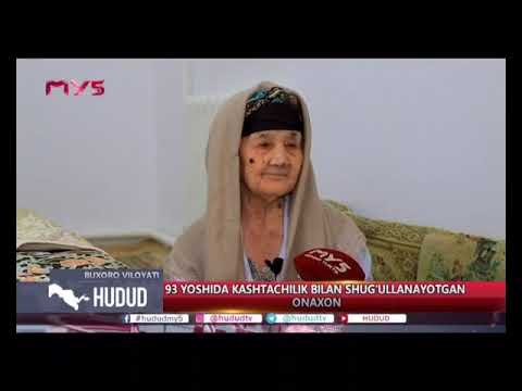 Kashtachilik bilan shug‘ullanayotgan onaxon Mustabshira aya Barakayeva
