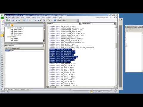 07 VBA Excel Windows API   V1 06   How to Minimize Maximize and Restore An External Windows Applicat