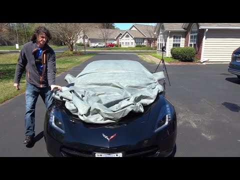 How to put on and take off a car cover