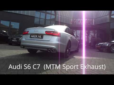 MTM Sport Exhaust - Audi S6 C7 4.0-V8 TFSI by VD AKKER