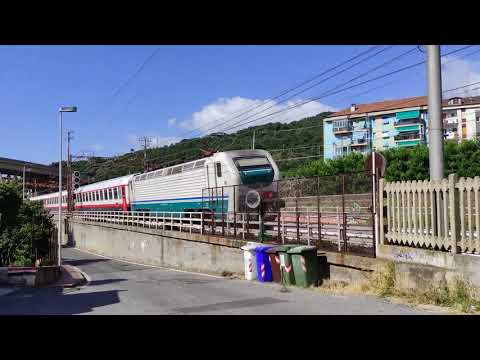 Nuovo collegamento FRECCIABIANCA da Milano Centrale a Ventimiglia! FB 903 con DTS di E402B a Savona!