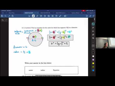 Quiz 20 Review--Math 195--Lesson 23--Fall Semester