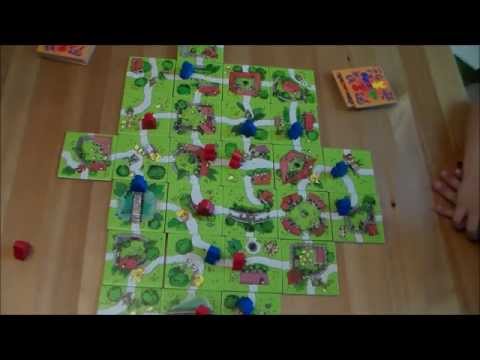 My First Carcassonne - Z-Man Games - How To & Play Through with Miss Pic