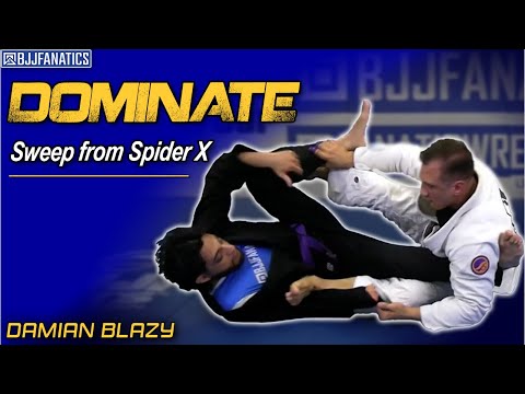 MASTER This Spider Guard X Sweep and DOMINATE by Damian Blazy