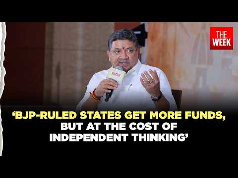 Palanivel Thiaga Rajan, TN IT Minister, speaks at THE WEEK Tamil Nadu Leadership Summit