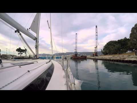 Approach Lefkas Town from North & Mooring Hints