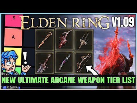 The New MOST POWERFUL Bleed & Arcane Weapon Tier List - Best Highest Damage Weapons in Elden Ring!