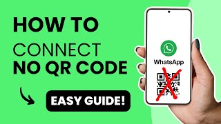 How To Connect WhatsApp To PC / Desktop Without QR Code (EASY WAY!)