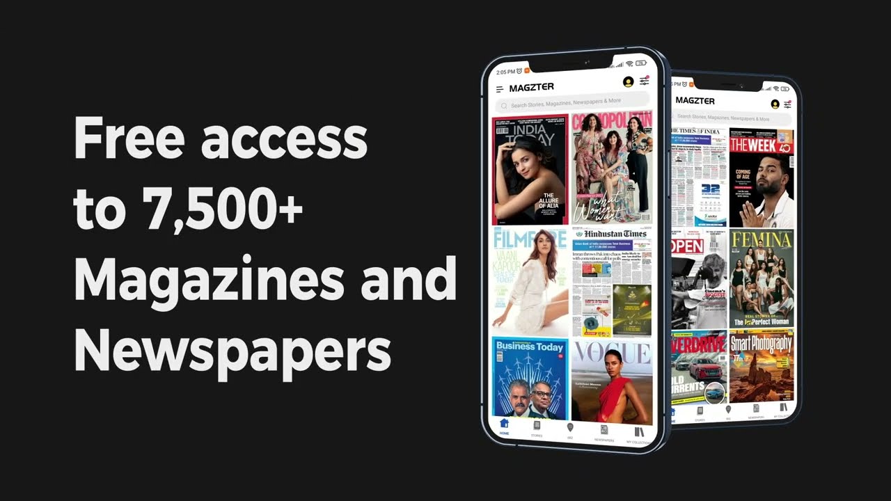 Download Magzter and get free access to 7,500+ magazines and newspapers