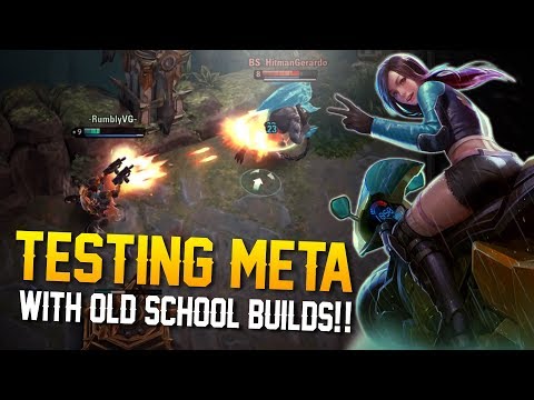 TESTING META WITH OLD BUILDS!! Vainglory 5v5 Gameplay - Skye |WP| Top Lane Gameplay
