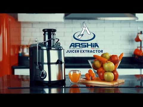 🍏 Quick, Safe & Refreshing | Arshia Basic Juicer 800W ✨