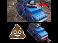 REAL CURSED THOMAS TRAIN POO EATER VS FUNNY POO EMOJI VS THOMAS TRAIN EAT Cursedthomas