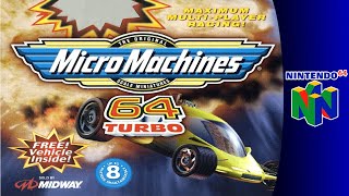 Nintendo 64 Longplay: Micro Machines 64 Turbo