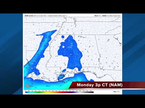 January 22, 2021 Weather Xtreme Video - Afternoon Edition