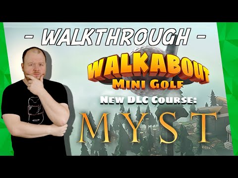 Entdecke die Bälle und Schläger von Myst in Walkabout Minigolf VR auf Meta Quest 2