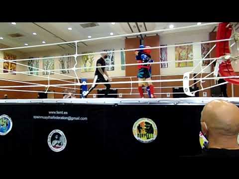 Campeonato de España de Muay thai (Javier Garcia vs Alberto Segovia) 13/06/2021 Sevilla