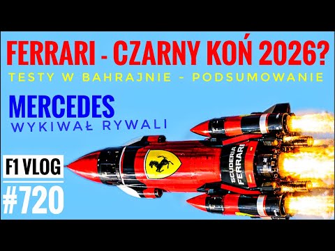 Formuła 1 - analiza testów zimowych. Mercedes pewny, Ferrari niezawodne, Aston Martin - tragiczny!