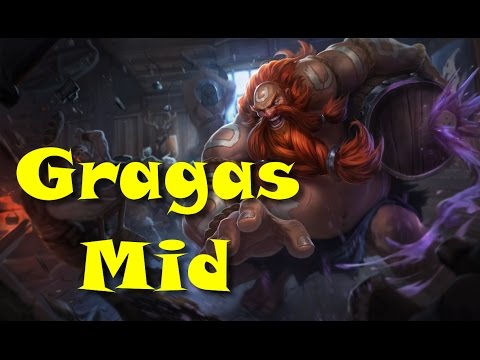 League of Legends - Gragas Mid - Full Game Commentary