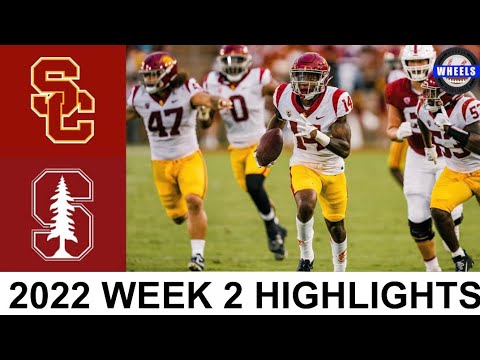#10 USC vs Stanford Highlights | College Football Week 2 | 2022 College Football Highlights