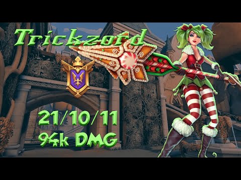 Trickzord - Evie (Grandmaster) PaladinsTube
