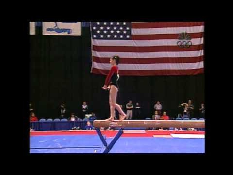 Amy Chow - Balance Beam - 2000 US Championships - Day 2
