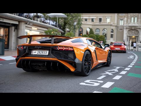 Lamborghini Aventador SV with Fi Straight Pipe Exhaust - LOUD V12 Sounds !