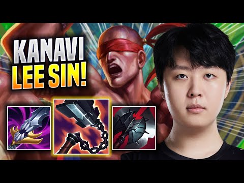 KANAVI DESTROYING WITH LEE SIN! - JDG Kanavi Plays Lee Sin JUNGLE vs Elise! | Season 2023