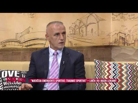 "MJEKËSIA EMERGJENTE SPORTIVE: TRAUMAT SPORTIVE" - LIBËR I RI I BASRI LENJANIT 01.10.2018