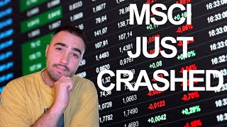 MSCI Stock just CRASHED - Do this now