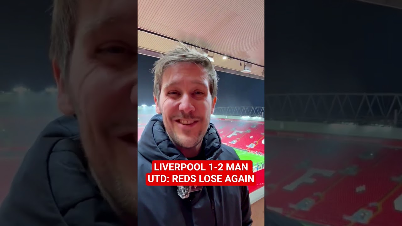 Catch @davidlynchlfc's reaction to Liverpool's 2-1 loss to Manchester United. #liverpool