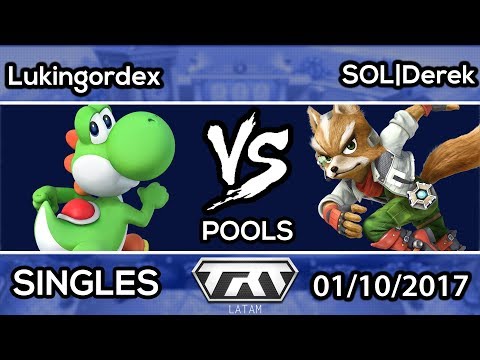 TRT LATAM 2017 - Lukingordex (Yoshi) x SOL | Derek (Fox) - Pools