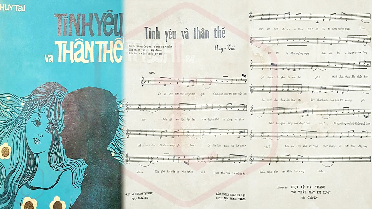 Tờ Nhạc Xưa Trước 1975