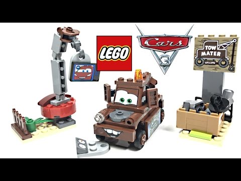 LEGO Cars 3 Mater's Junkyard review! 2017 set 10733!