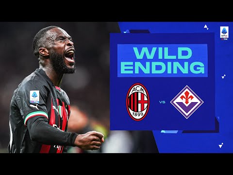 An incredible goal-line clearance by Tomori | Wild Ending | Milan-Fiorentina | Serie A 2022/23