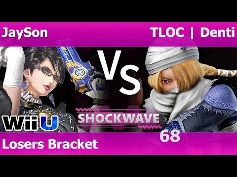 SW 68 Smash 4 - JaySon (Bayonetta) vs TLOC | Denti (Sheik, Luigi) - Losers Bracket