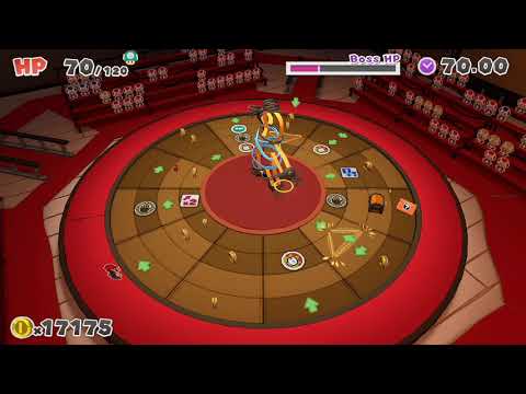 Paper Mario Origami King - A Couple Tips About Beating The Elastic Band Boss (Quick Tips)