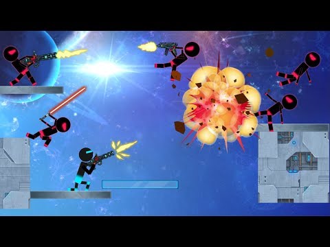 Stickman Space Sniper Walkthrough Part 1 (by Best Stickman Games) / Android Gameplay HD