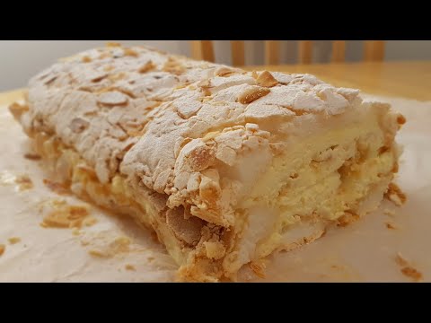 Lemon Meringue Roulade Dessert