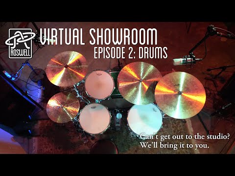 Mini K47 / Mini K87 / Mini K47 KD Studio Demo - Drums - Virtual Showroom (Ep 2)