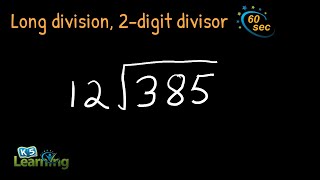 Long Division with 2-Digit Divisor | Example